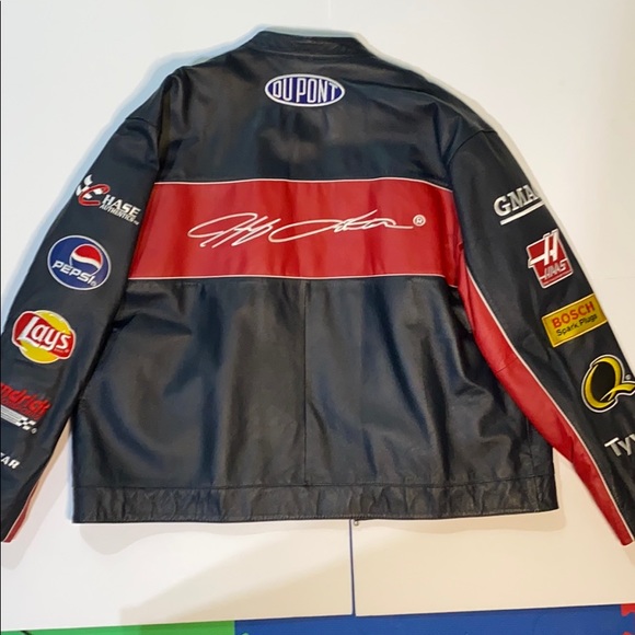 Men’s leather nascar coat - Picture 4 of 4